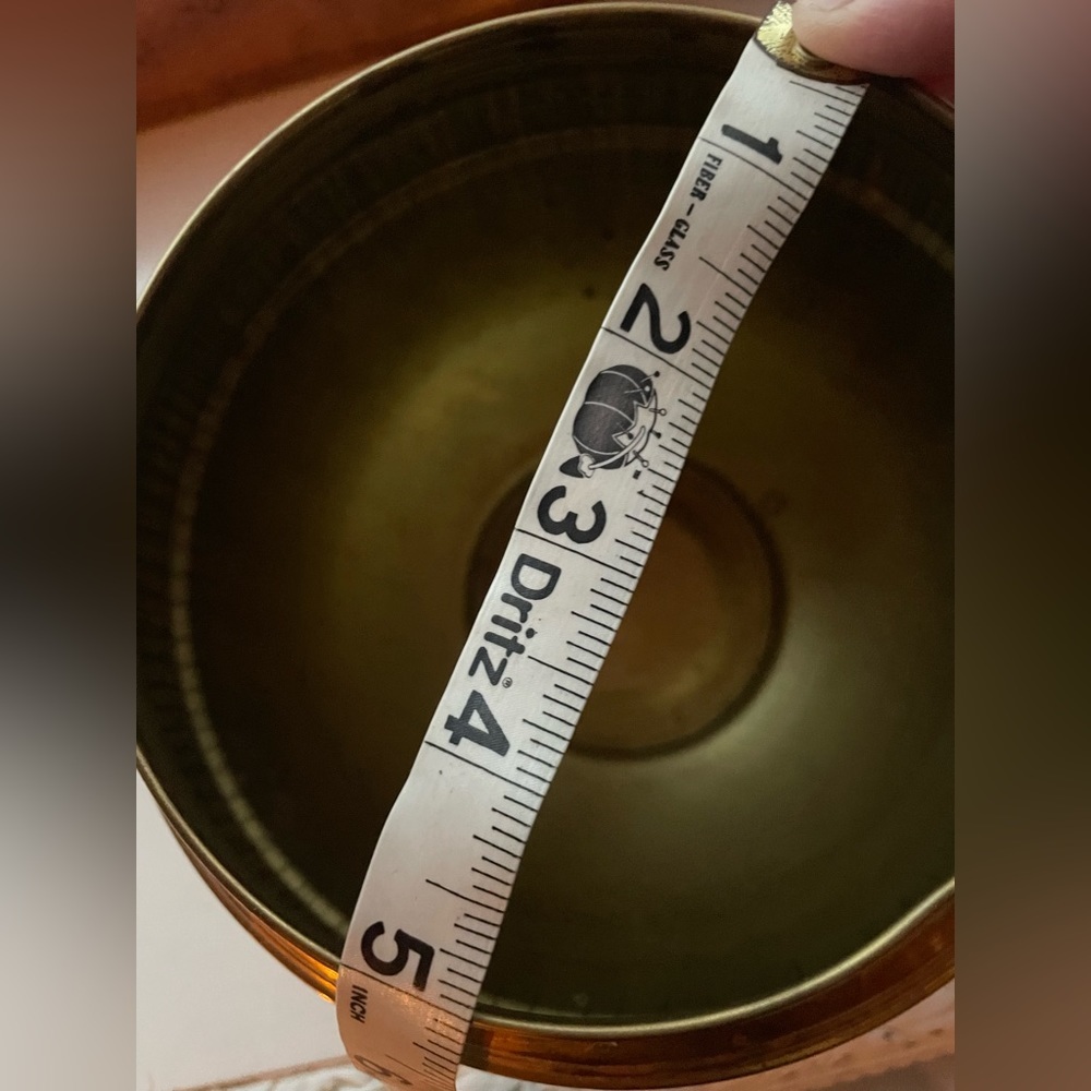 Vintage Brass Planter - Picture 4 of 5
